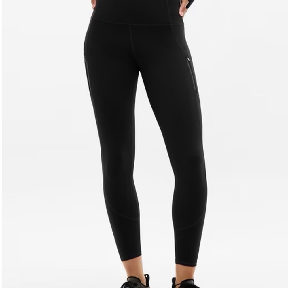 Athleta Rainier High Rise Legging | black | women’s medium